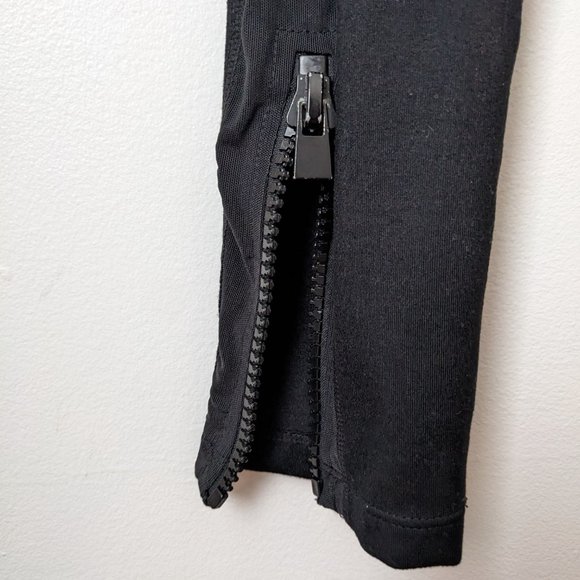 POPFLEX Blogilates Adventure Zip Black Leggins Pilates Yoga Size 4 S Small - Picture 5 of 7